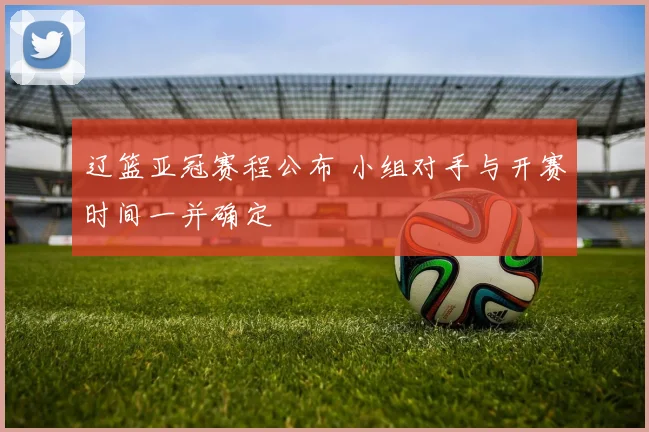 辽篮亚冠赛程公布 小组对手与开赛时间一并确定